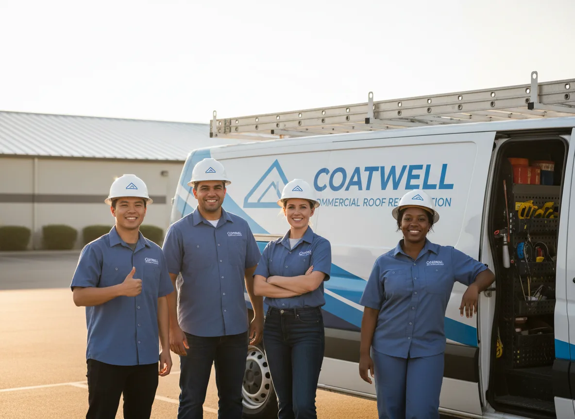 Commercial roof coating company in Hunter, AR